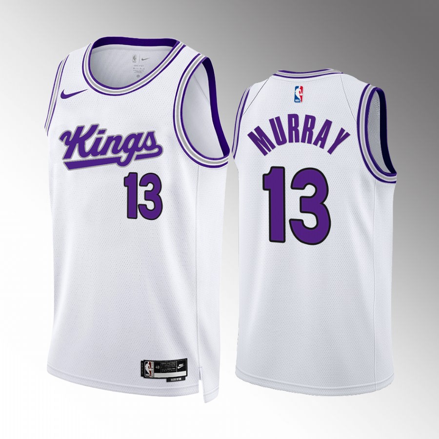 Keegan Murray 2023-24 Sacramento Kings White #13 Association Edition Jersey Swingman