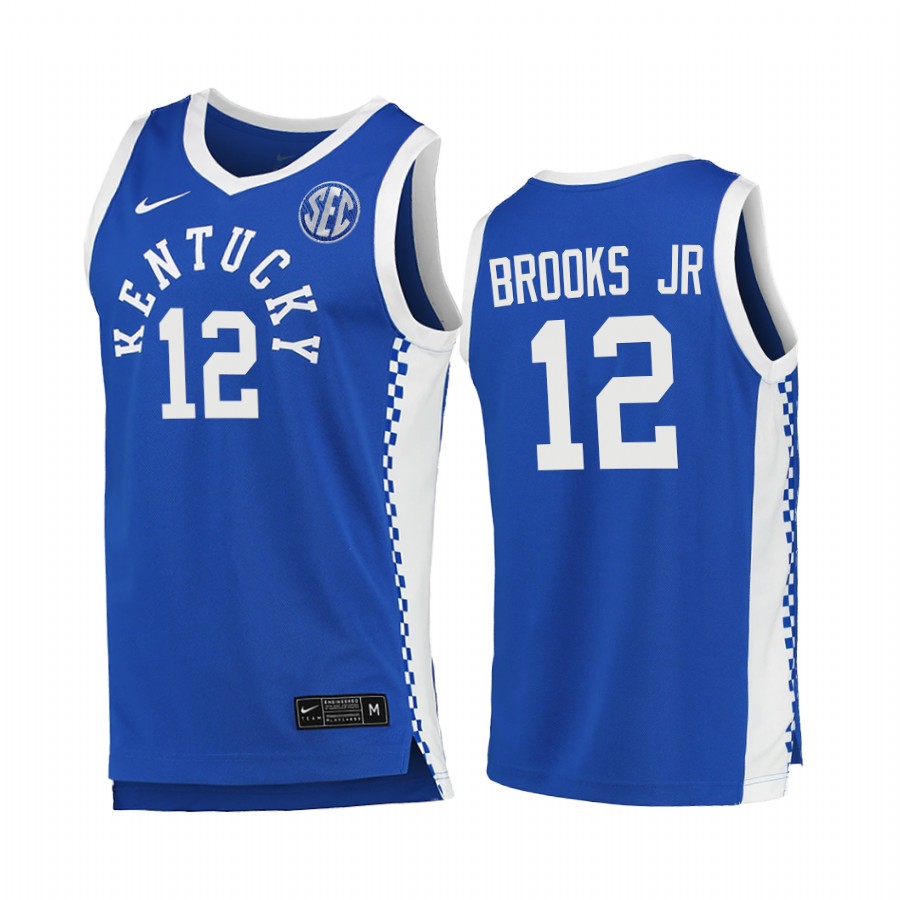Keion Brooks Jr. Kentucky Wildcats Royal Jersey 2021-22 College