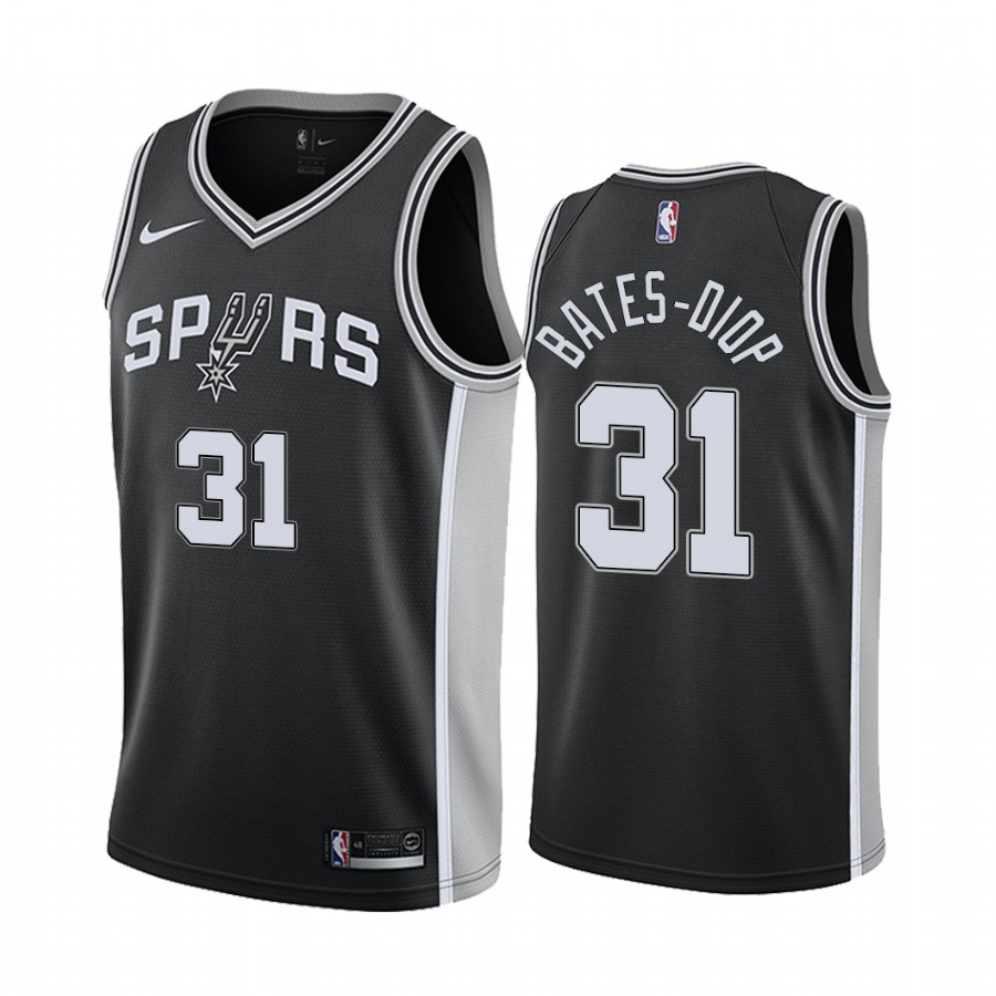 Keita Bates-Diop San Antonio Spurs 2021-22 Statement Edition Gray #31 Jersey