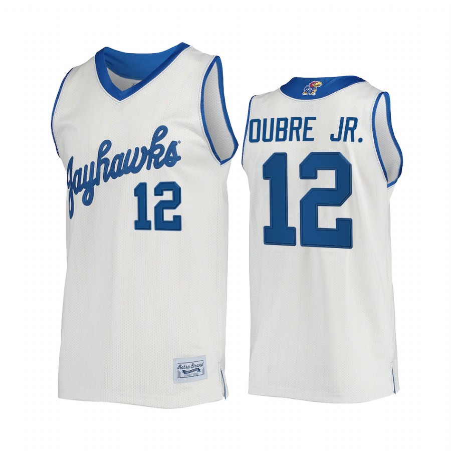 Kelly Oubre Jr. Jayhawks Cream Jersey Commemorative Classic College