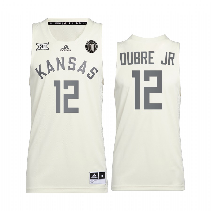 Kelly Oubre Jr. Kansas Jayhawks White Jersey Reverse Retro Alumni