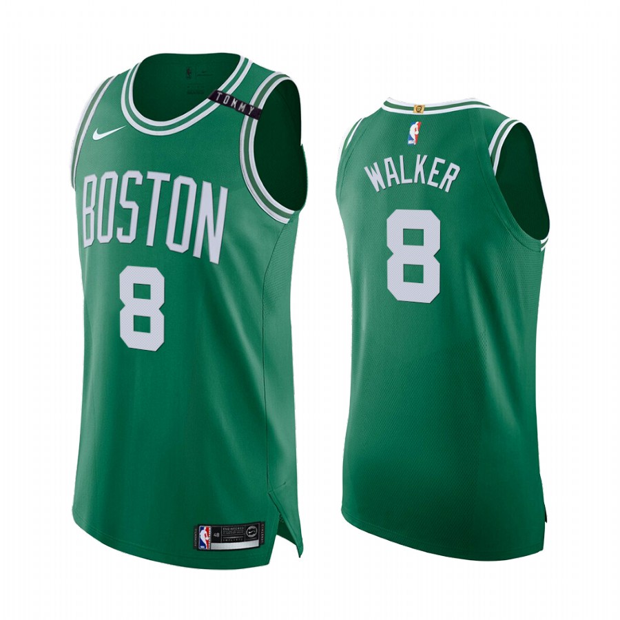 Kemba Walker Boston Celtics TOMMY Patch 2020-21 Opener Green Jersey