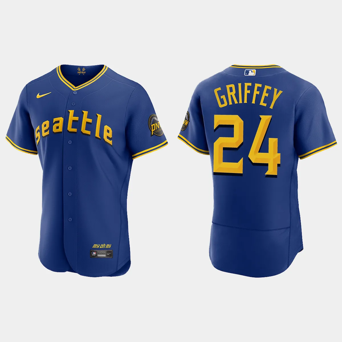Ken Griffey Jr. Seattle Mariners 2023 City Connect Jersey - Royal