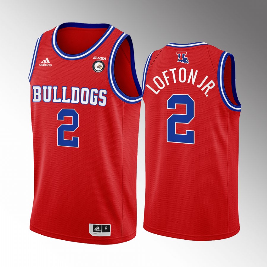 Kenneth Lofton Jr. Louisiana Tech Bulldogs Red Jersey College  2022 NBA Draft