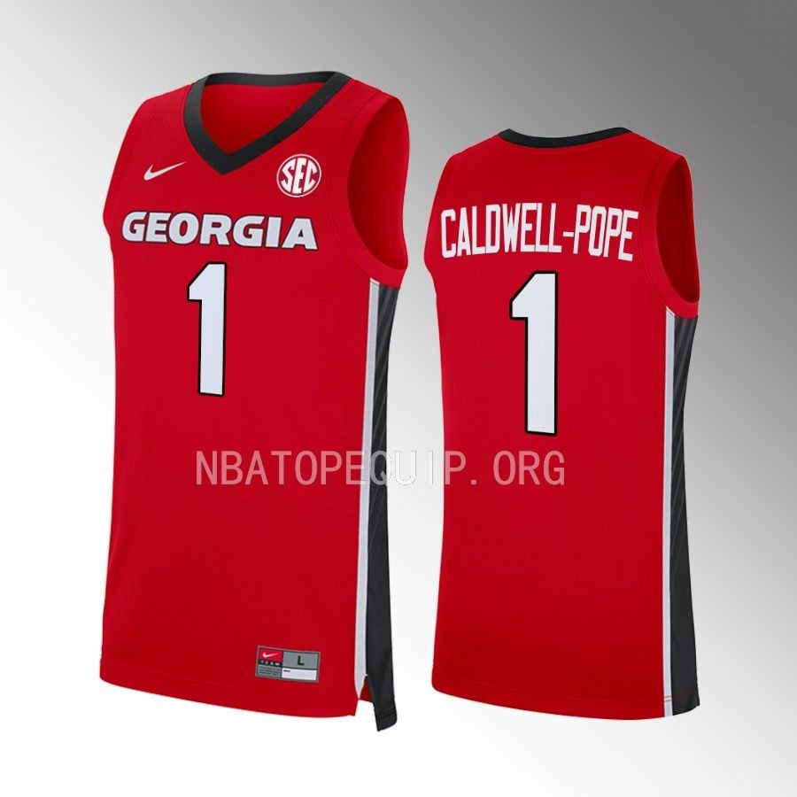 Kentavious Caldwell-Pope Georgia Bulldogs Red Jersey Alumni