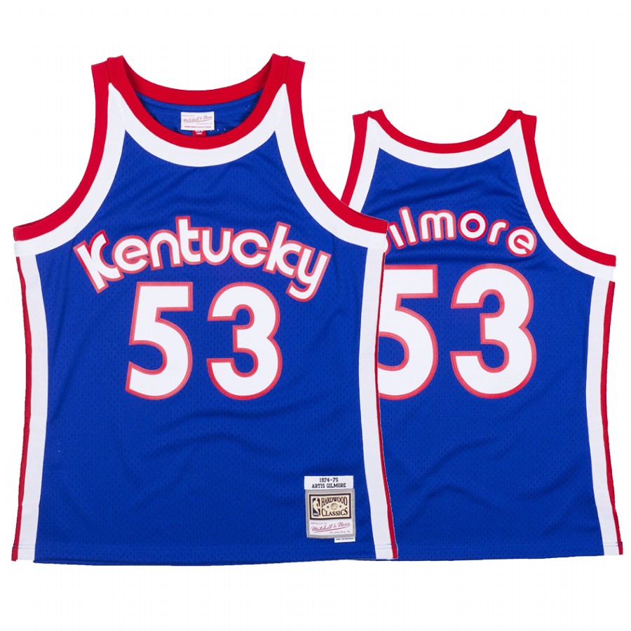 Kentucky Colonels Artis Gilmore ABA Royal Hardwood Classics 1974-75 Jersey