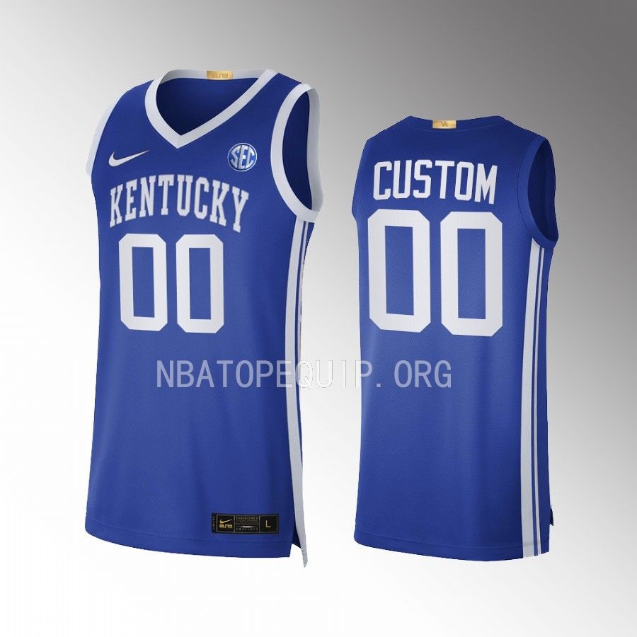 Kentucky Wildcats Custom Jersey 2022-23 Limited  Royal Uniform
