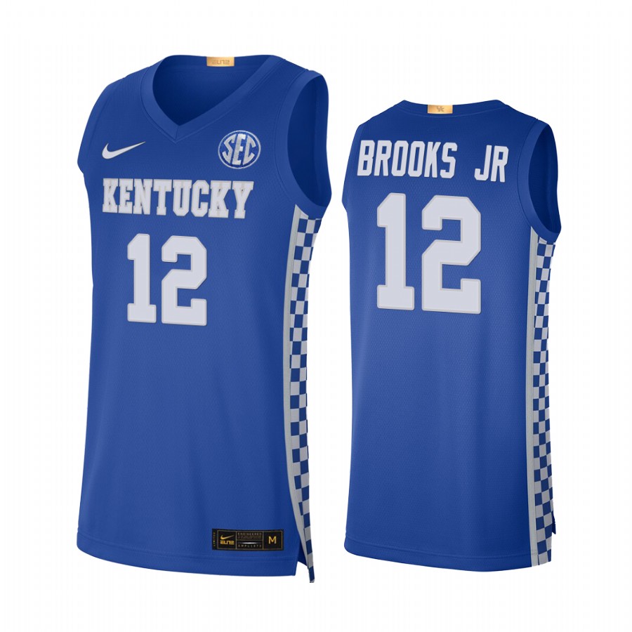 Kentucky Wildcats Keion Brooks Jr. Jersey 2021-22 College  Royal Uniform