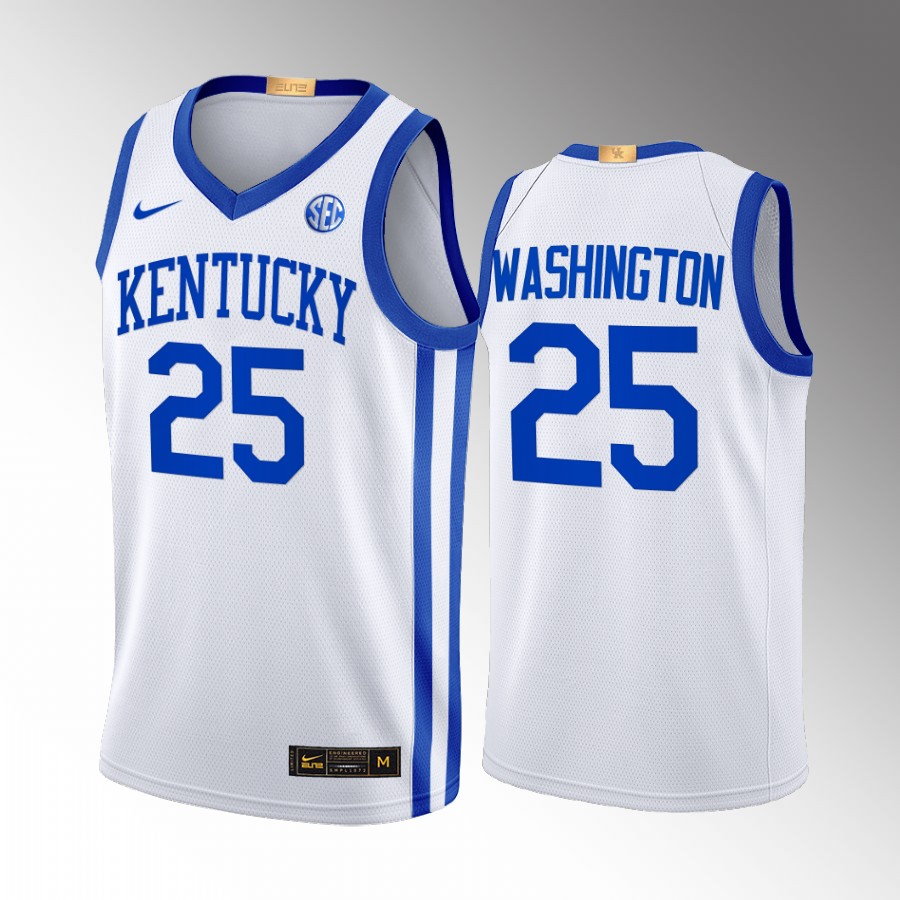 Kentucky Wildcats P.J. Washington Jersey 2022-23 Home White Alumni  Uniform