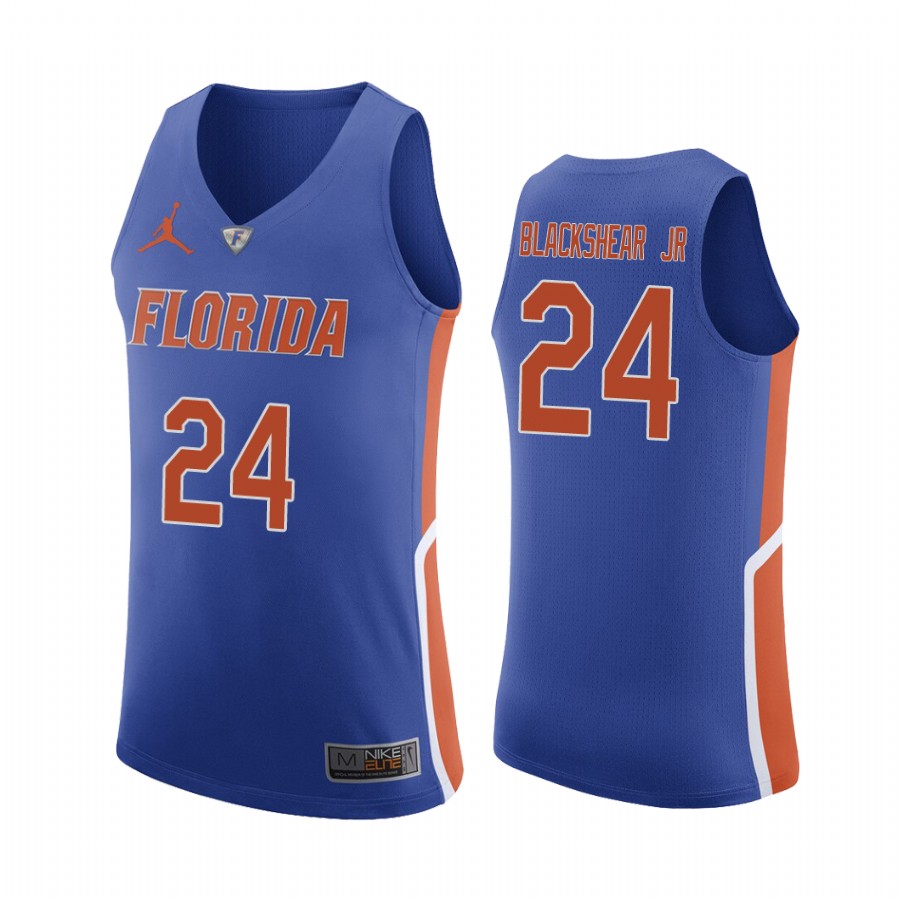 Kerry Blackshear Jr. Florida Gators #24 College  Jersey - Royal