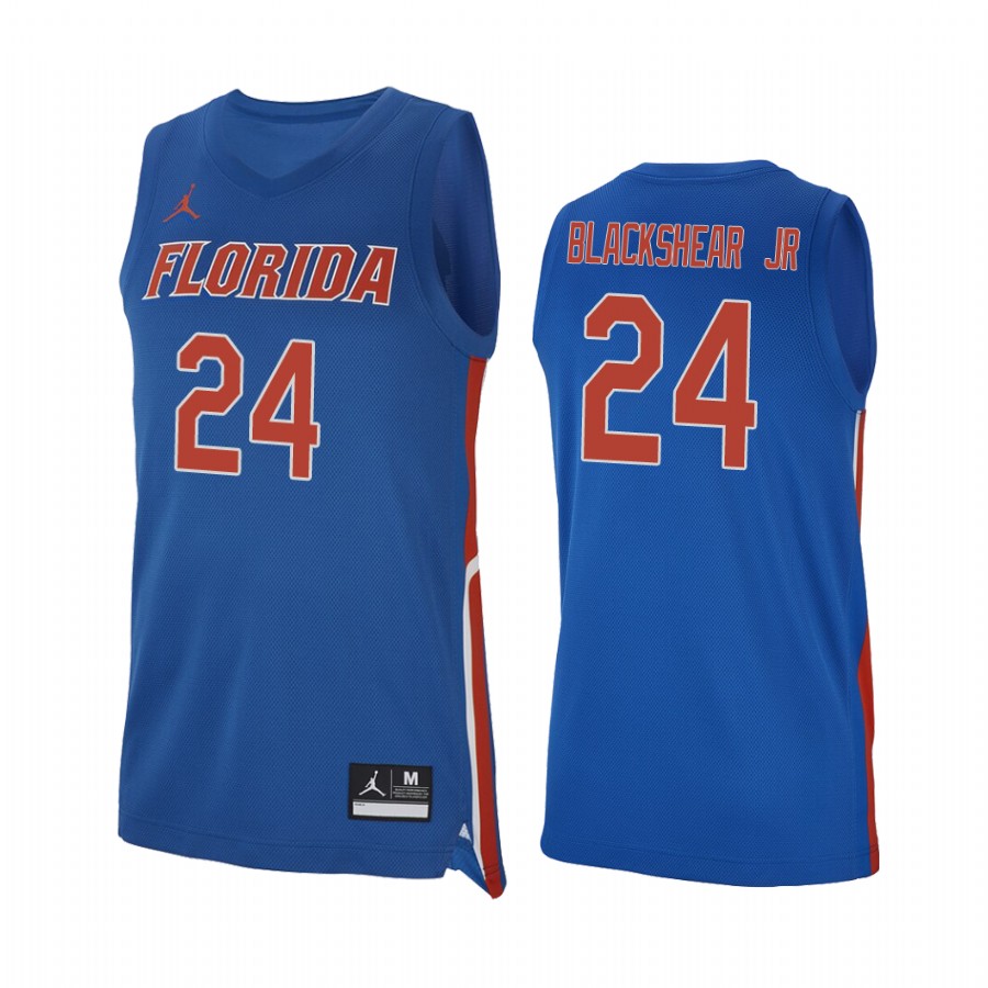 Kerry Blackshear Jr. Florida Gators #24  College  Jersey - Royal