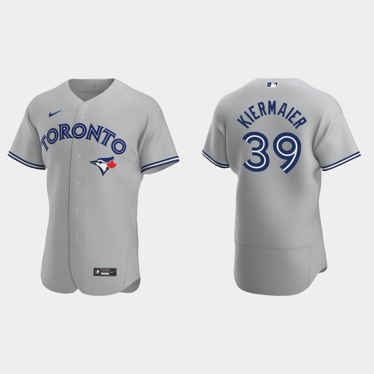 Kevin Kiermaier Toronto Blue Jays Road Jersey - Gray