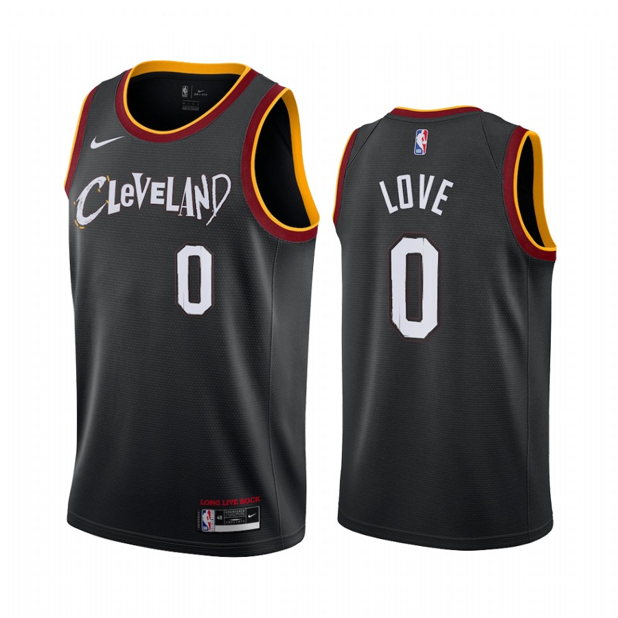 Kevin Love Cleveland Cavaliers 2020-21 Black City Jersey New Uniform