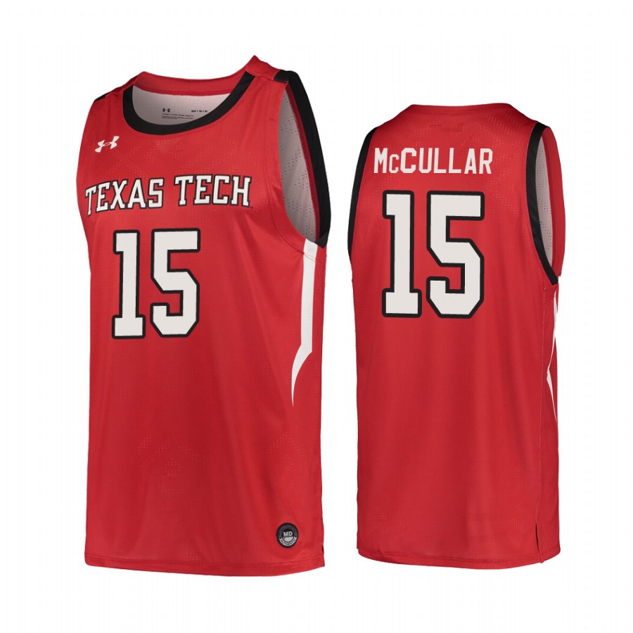 Kevin McCullar Texas Tech Red Raiders #15  College  Jersey - Red