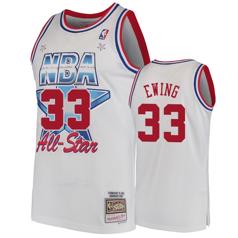 Knicks Men's Patrick Ewing #33 1991 NBA All-Star Hardwood Classics Eastern Conference Jersey