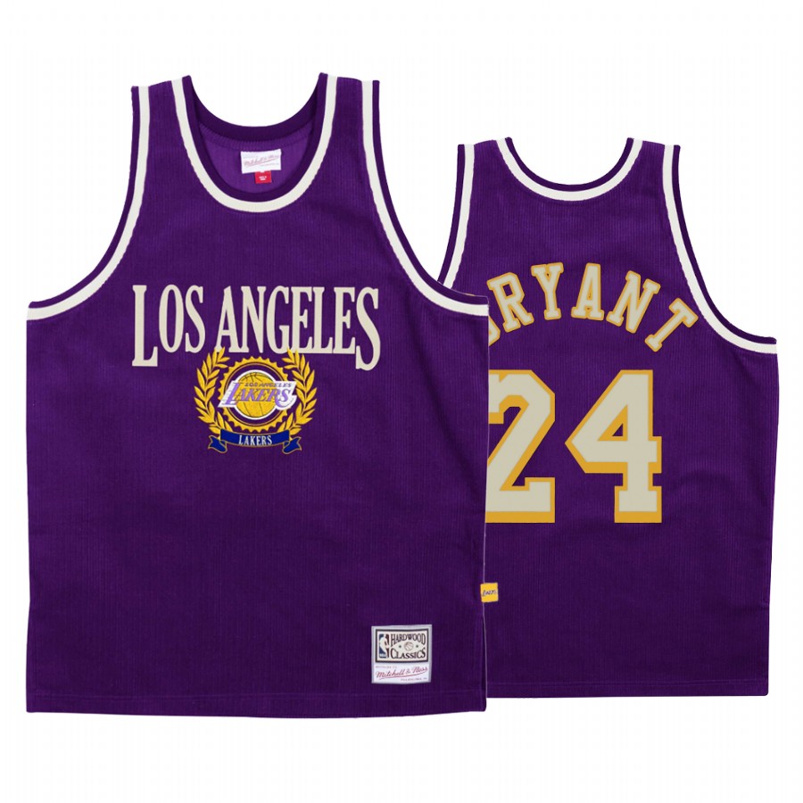 Kobe Bryant #24 Los Angeles Lakers Purple Council Fashion Jersey