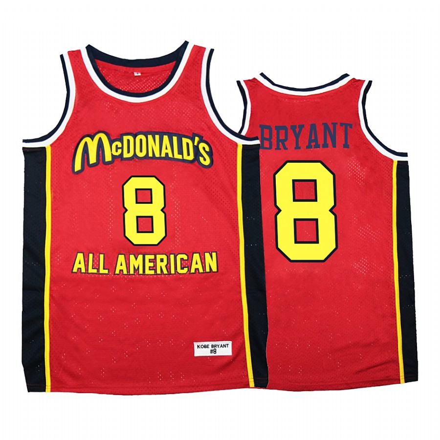 Kobe Bryant 1996 McDonald's All-American Limited Edition Red Jersey Lakers