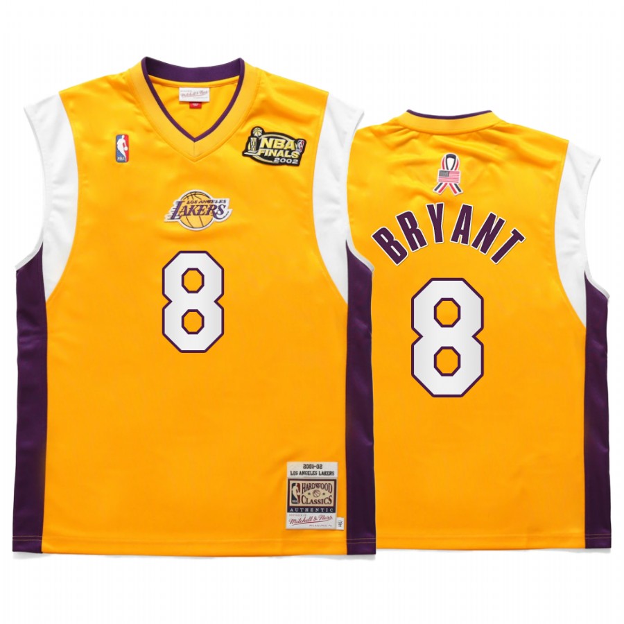 Kobe Bryant Los Angeles Lakers 911 20th Anniversary Gold Shooting shirt Commemorative