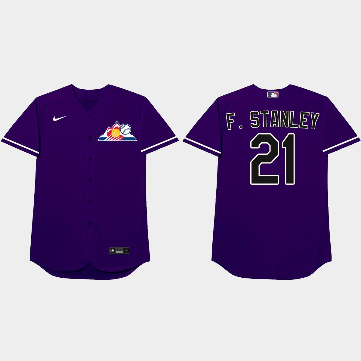 Kyle Freeland 2021 Players' Weekend F. Stanley Nickname Jersey - Purple