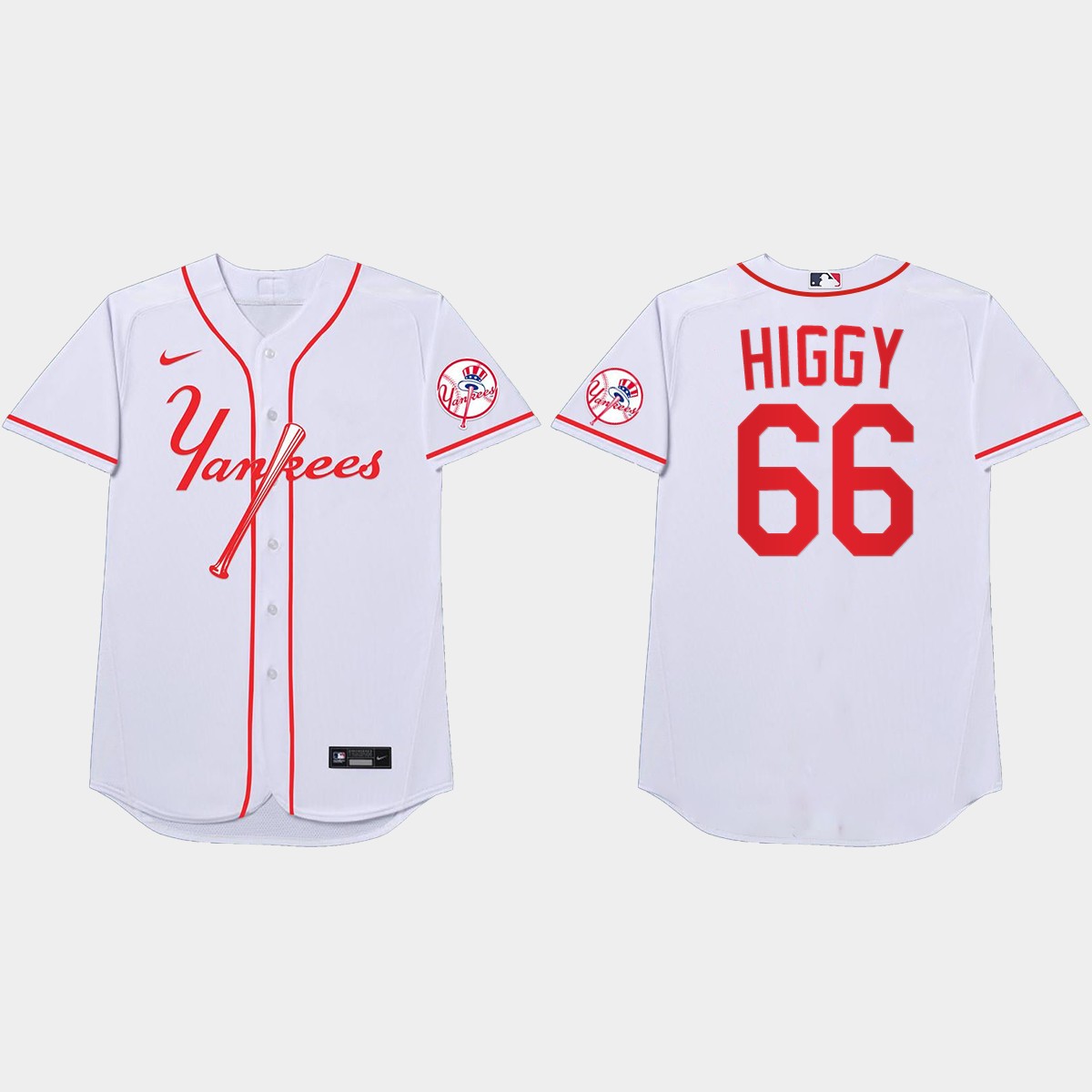 Kyle Higashioka 2021 Players' Weekend Higgy Nickname Jersey - White