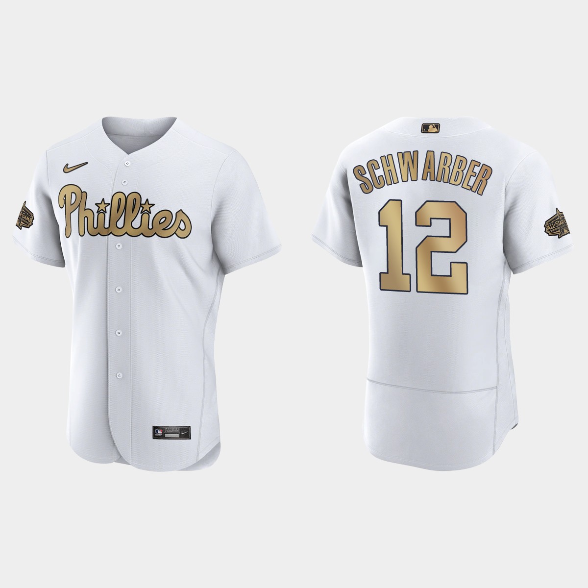 Kyle Schwarber Philadelphia Phillies 2022 MLB All-Star Game Jersey - White