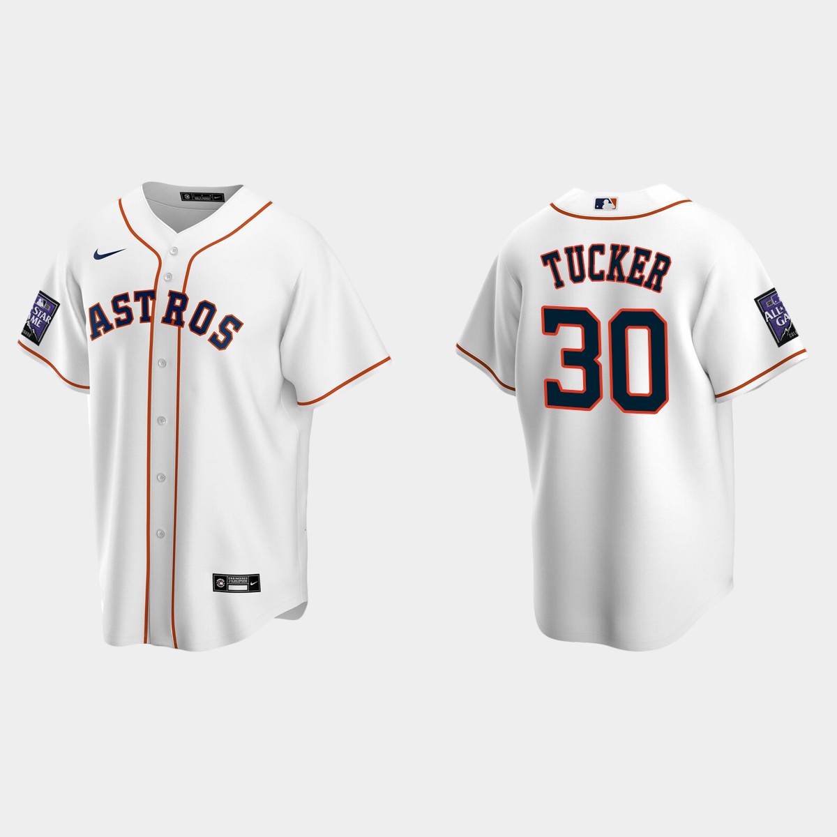 Kyle Tucker Houston Astros 2021 All-Star Game Home Jersey - White