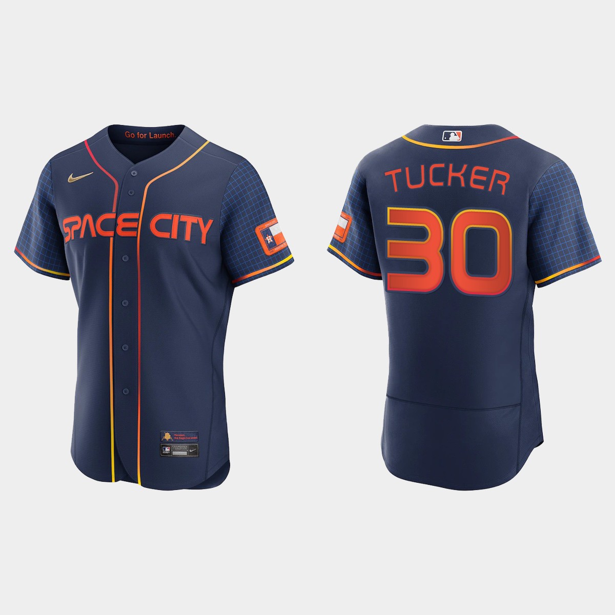 Kyle Tucker Houston Astros 2022 City Connect Jersey - Navy