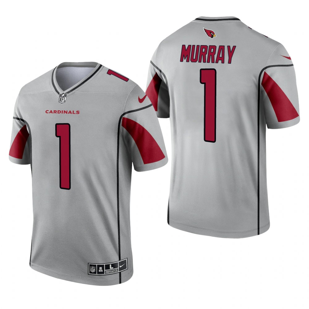 Kyler Murray Arizona Cardinals Silver Jersey Inverted Legend - Men's