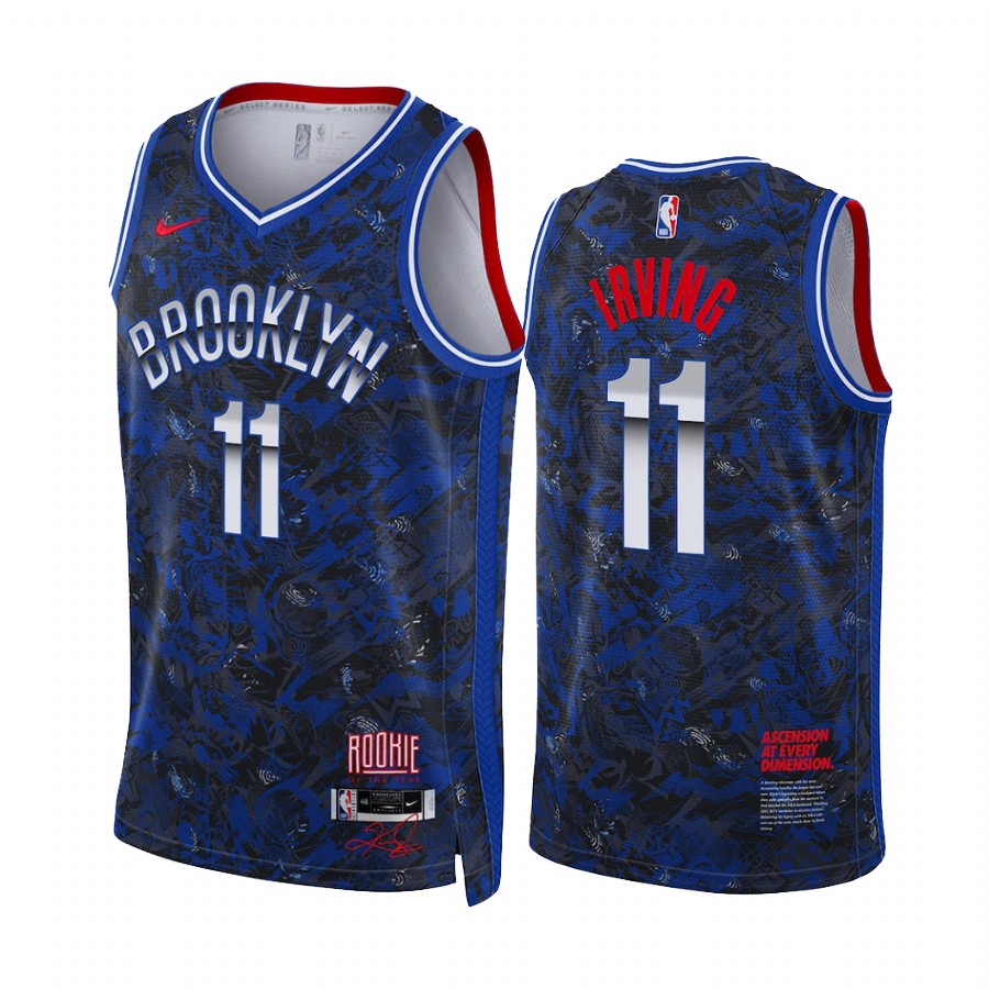 Kyrie Irving Brooklyn Nets Select Series Royal Jersey Rookie of the Year