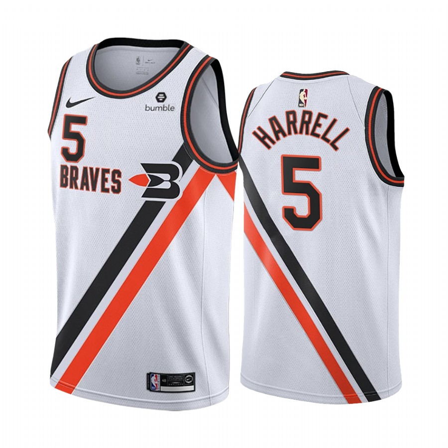 LA Clippers Montrezl Harrell White 2019-20 Classic Edition Buffalo Braves Jersey