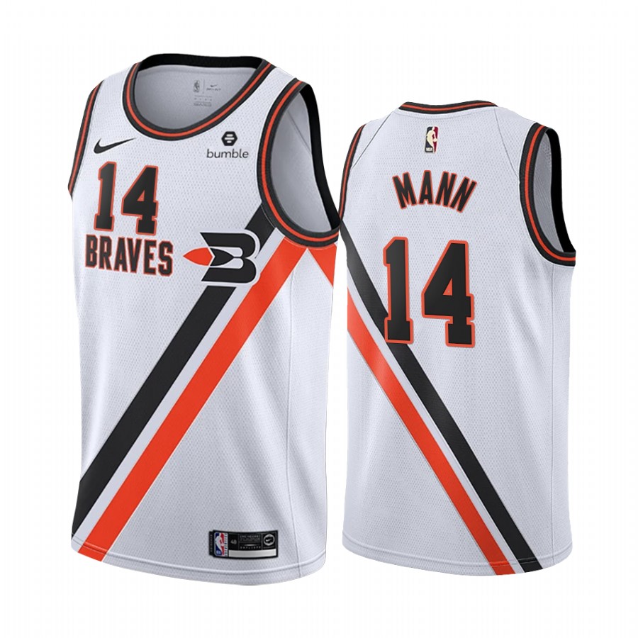 LA Clippers Terance Mann White 2019-20 Classic Edition Buffalo Braves Jersey