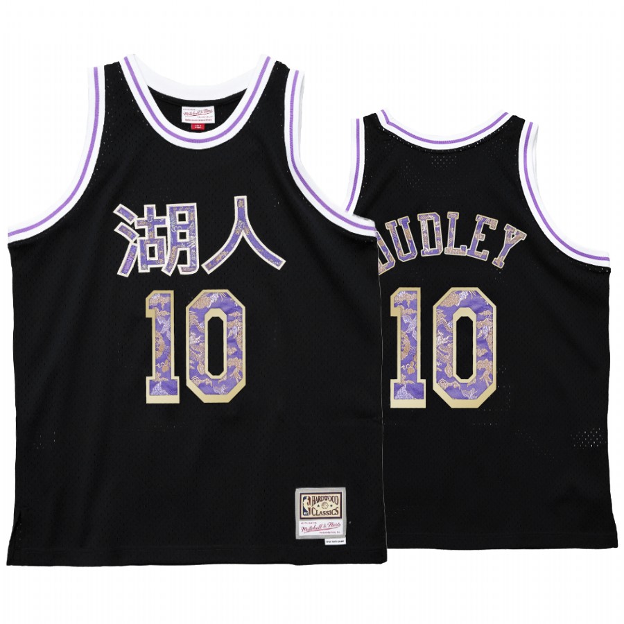 Lakers Jared Dudley 2021 Lunar New Year Jersey Black OX HWC