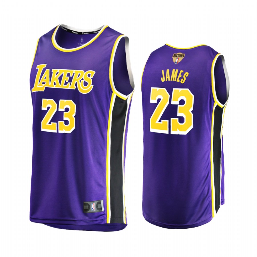 Lakers LeBron James #23 2020 NBA Finals Bound  Statement Jersey