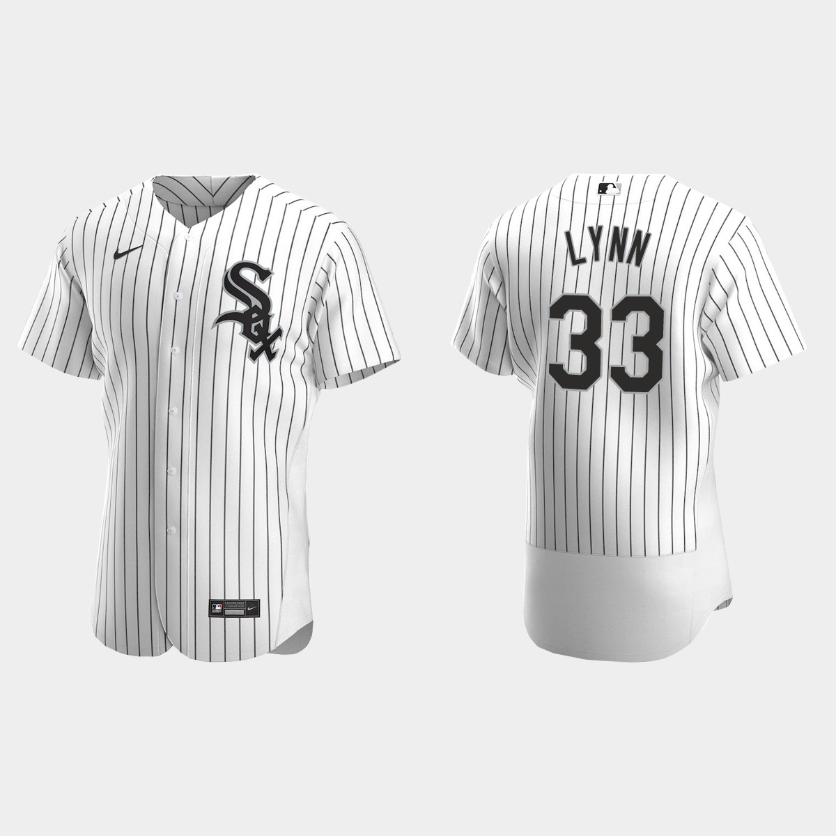 Lance Lynn #33 Chicago White Sox Home Jersey - White