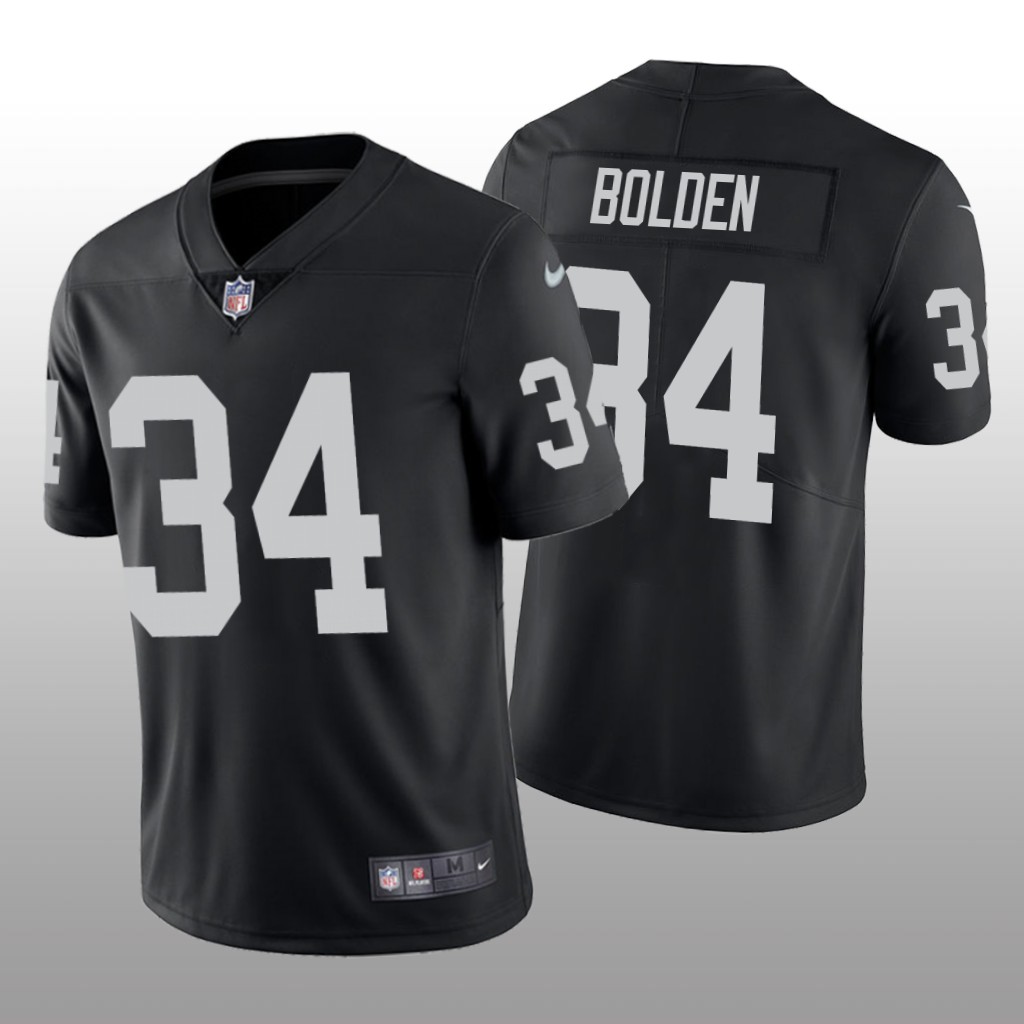 Las Vegas Raiders Brandon Bolden Black Jersey Vapor Limited - Men's
