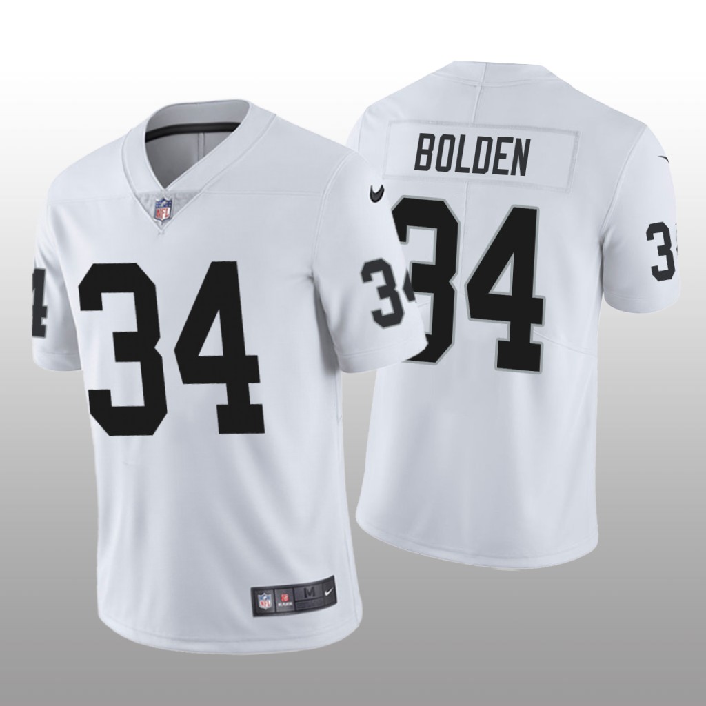 Las Vegas Raiders Brandon Bolden White Jersey Vapor Limited - Men's