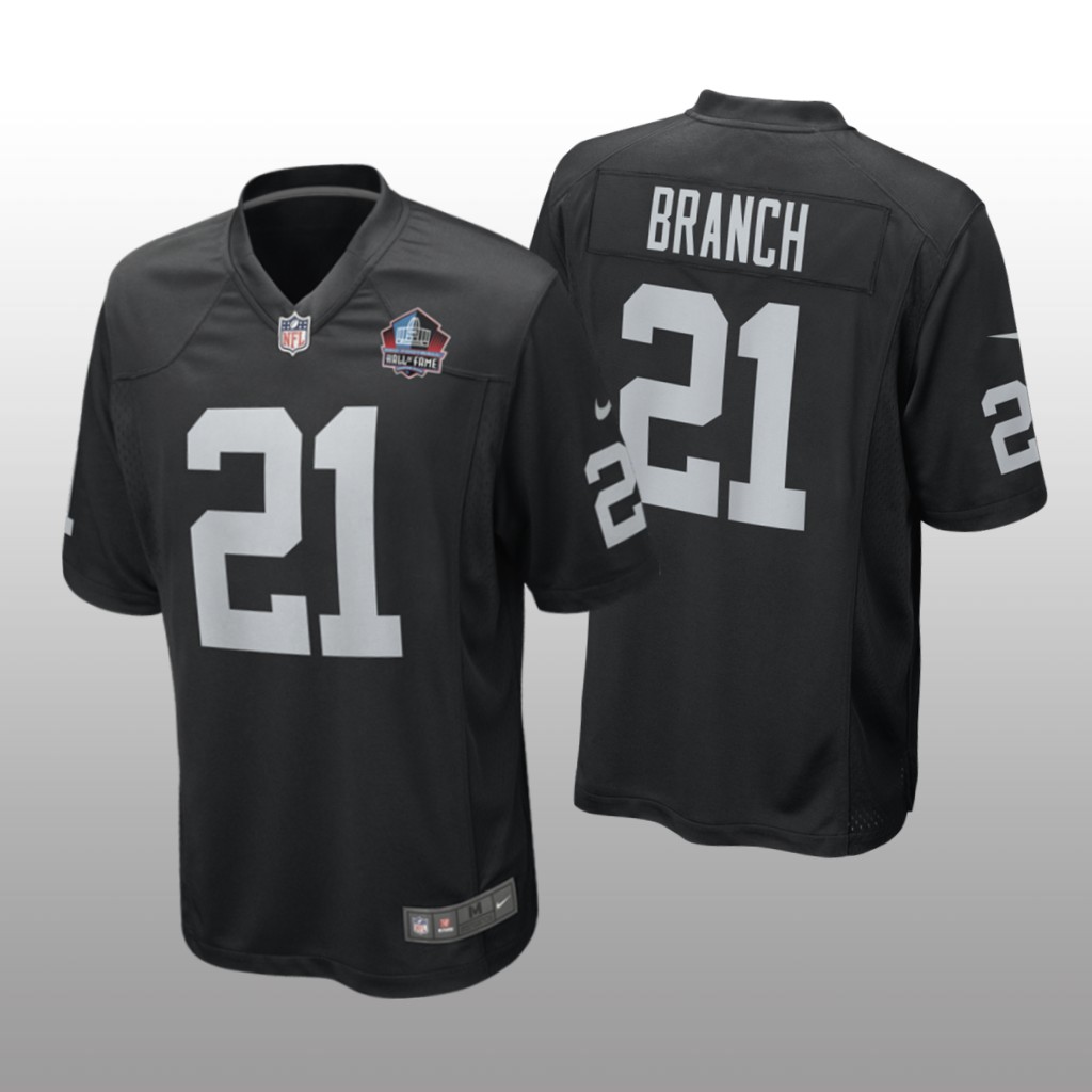 Las Vegas Raiders Cliff Branch Black Game 2022 Hall of Fame - Men's