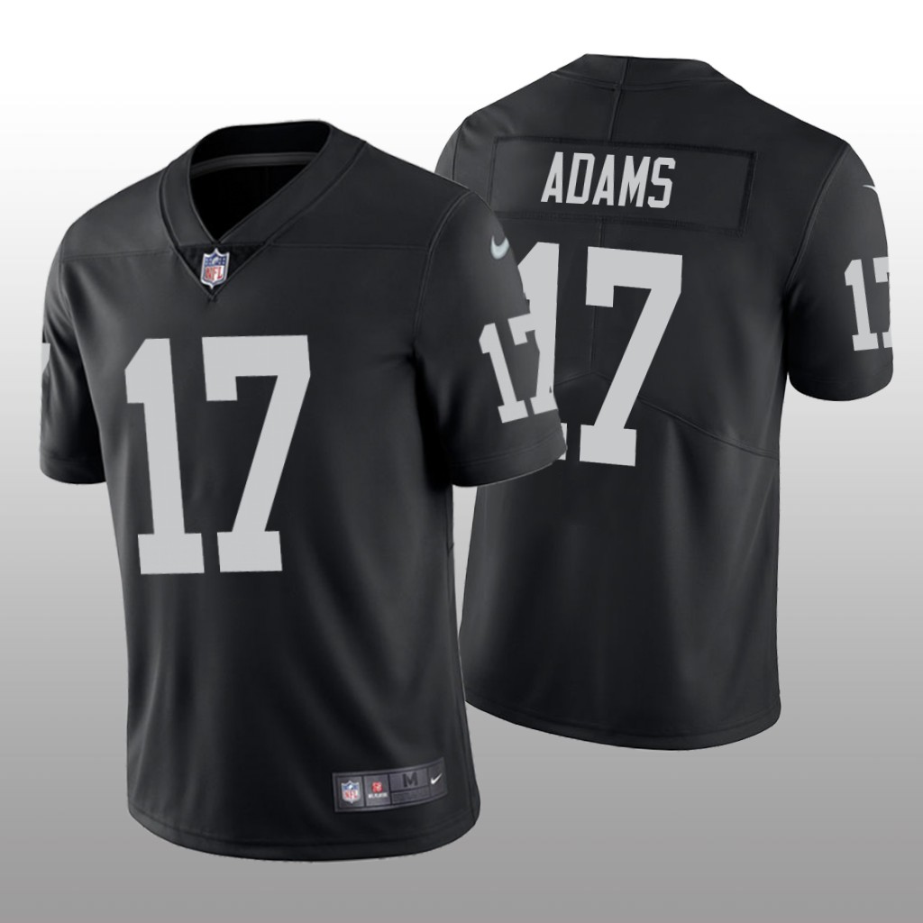 Las Vegas Raiders Davante Adams Black Jersey Vapor Limited - Men's