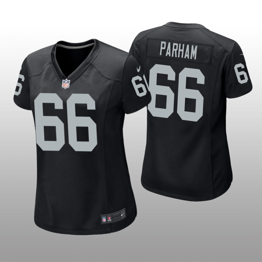 Las Vegas Raiders Dylan Parham Black Jersey Game - Women's