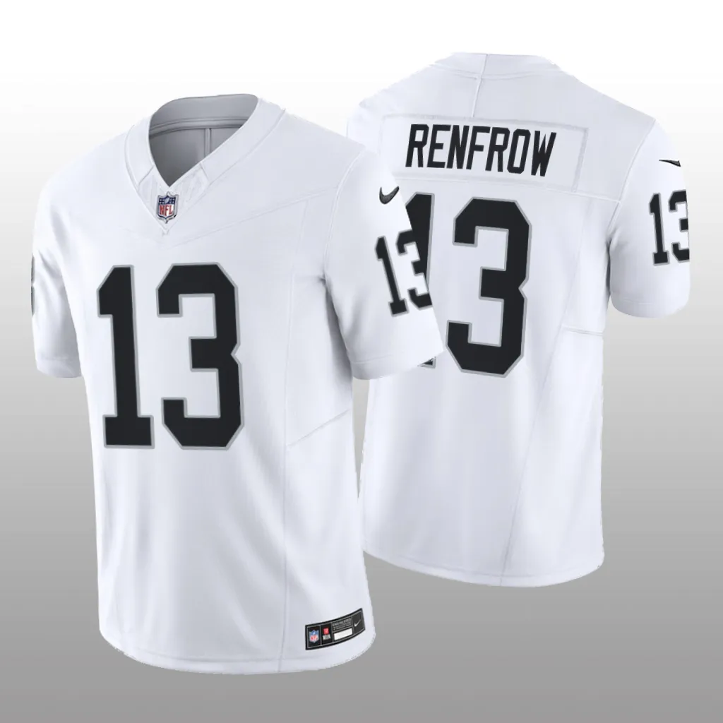 Las Vegas Raiders Hunter Renfrow White Jersey 2020 Vapor F.U.S.E. Limited