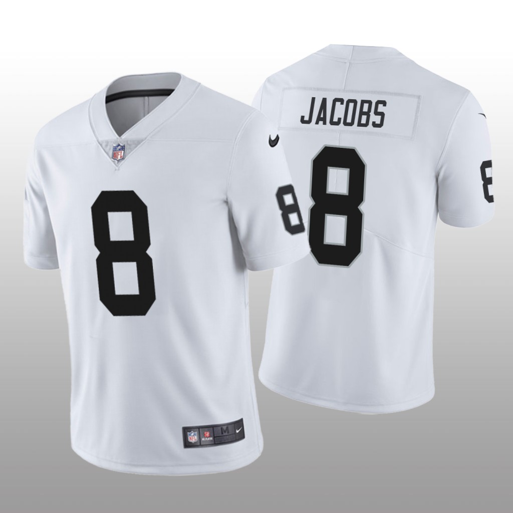 Las Vegas Raiders Josh Jacobs White Jersey Vapor Limited Vapor Limited - Men's