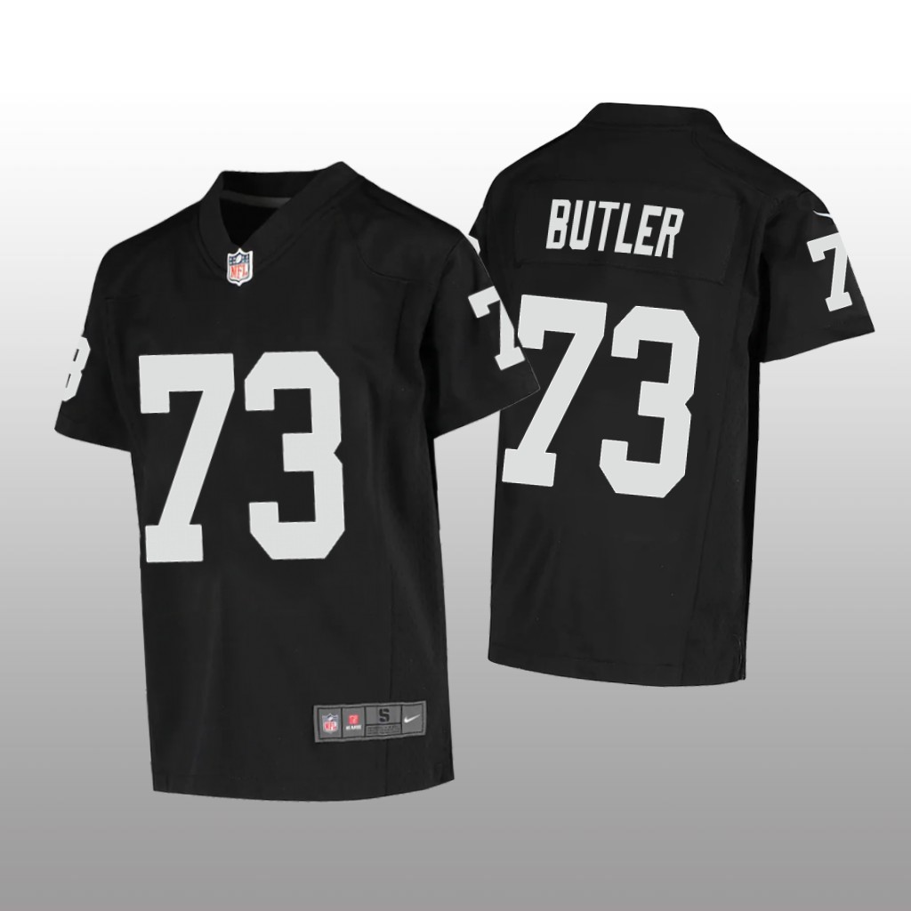 Las Vegas Raiders Matthew Butler Black Jersey Game - Youth