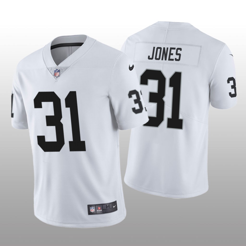 Las Vegas Raiders Sidney Jones White Jersey Vapor Limited - Men's