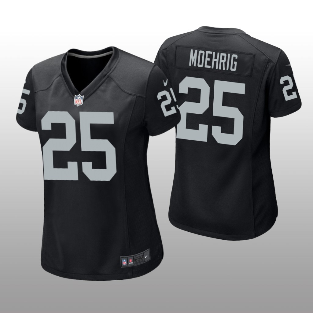 Las Vegas Raiders Trevon Moehrig Black Jersey Game - Women's