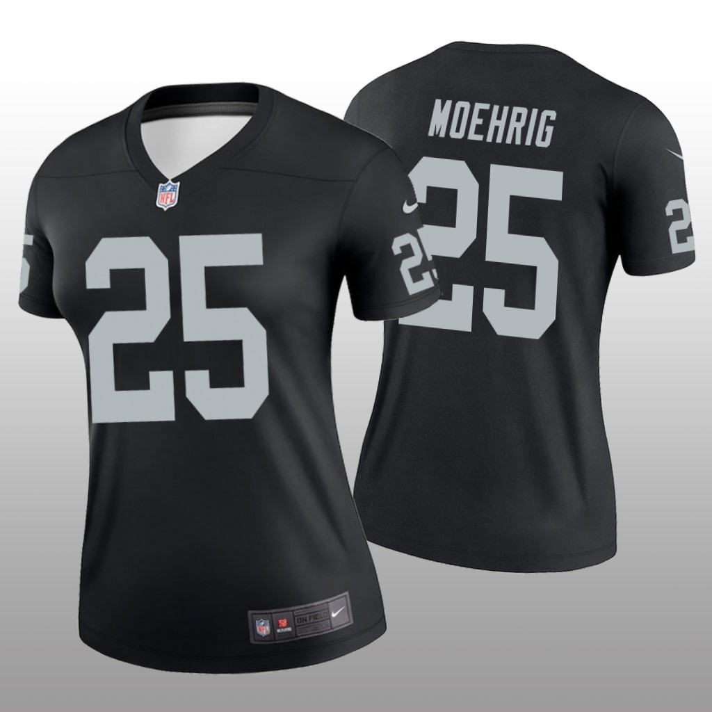 Las Vegas Raiders Trevon Moehrig Black Jersey Legend - Women's