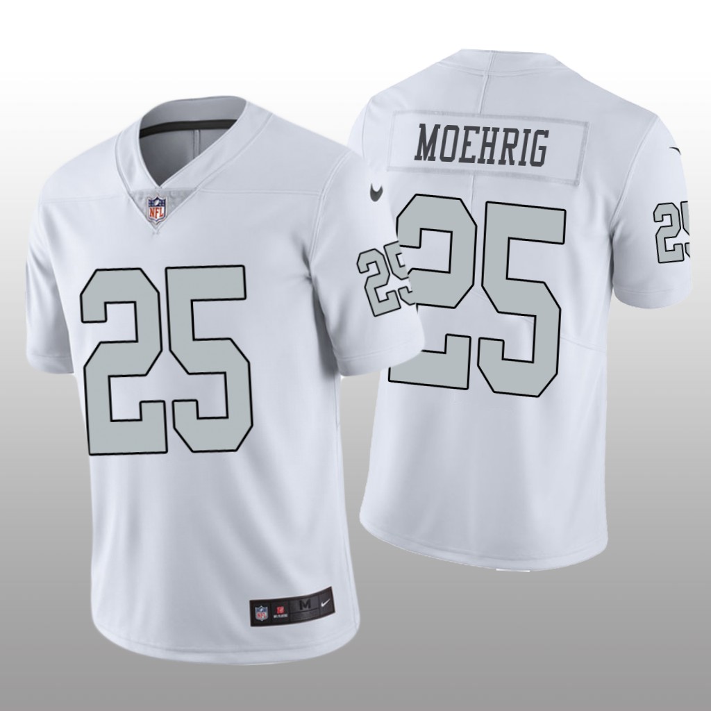 Las Vegas Raiders Trevon Moehrig White Jersey Color Rush Limited - Men's