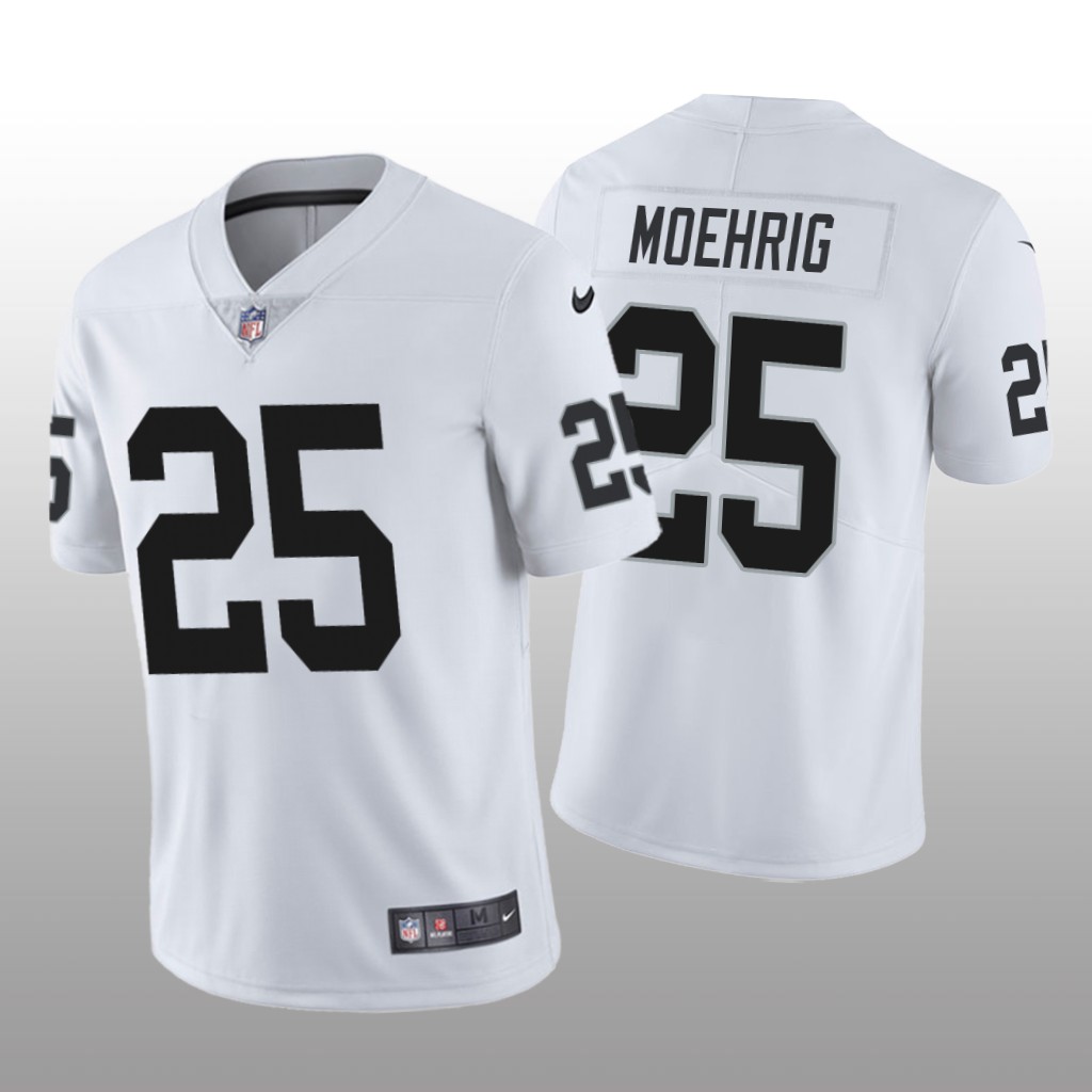 Las Vegas Raiders Trevon Moehrig White Jersey Vapor Limited - Men's