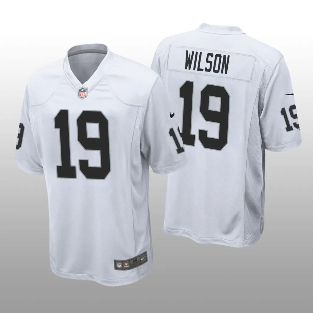 Las Vegas Raiders White 2023 NFL Draft Tyree Wilson Game Jersey