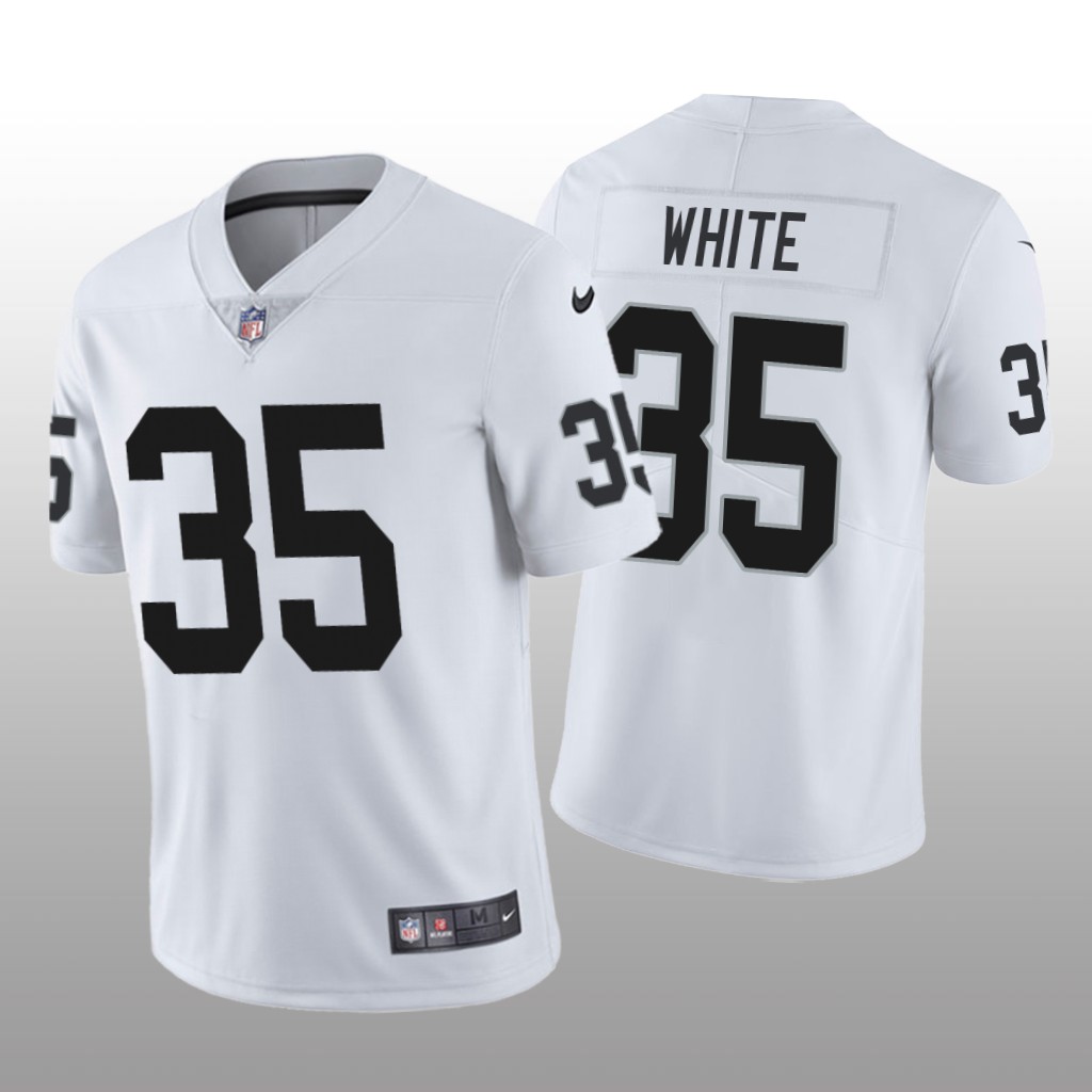 Las Vegas Raiders Zamir White White Jersey Vapor Limited Men's
