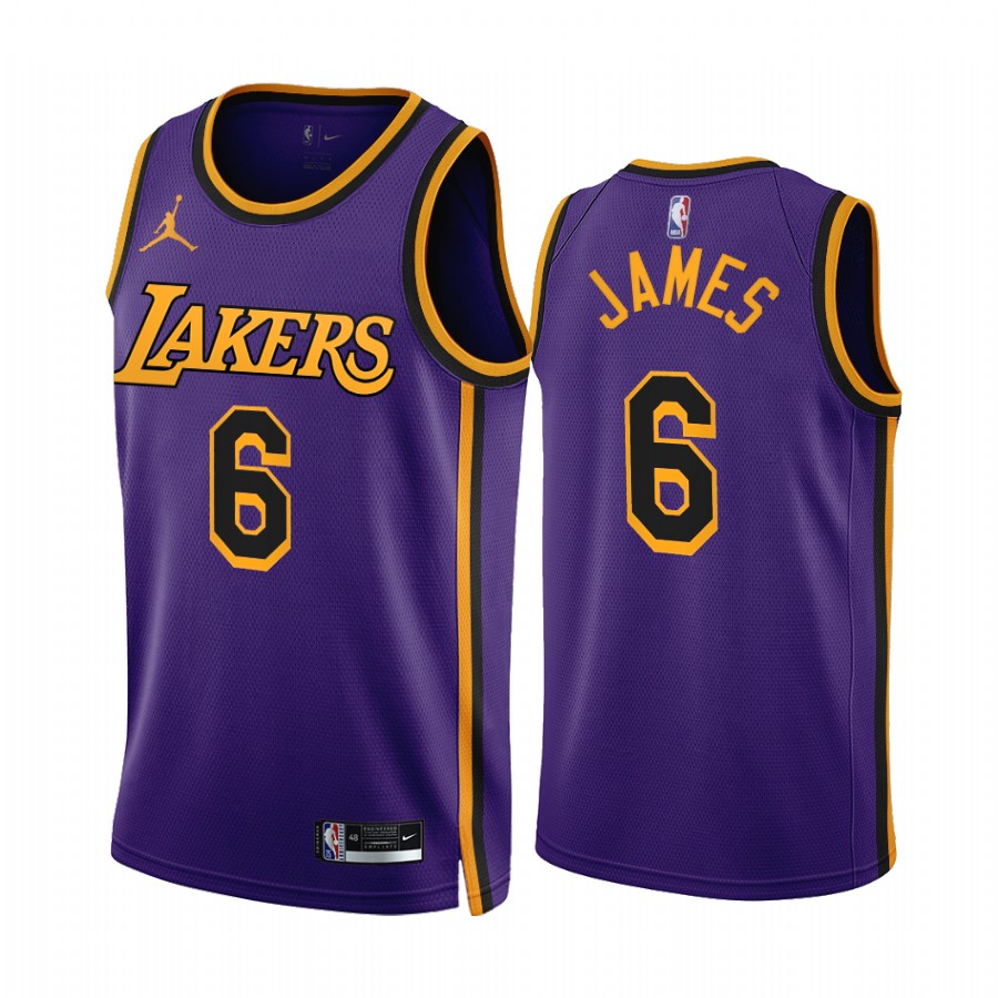 LeBron James 2022-23 Los Angeles Lakers White #6 Classic Edition Jersey ...